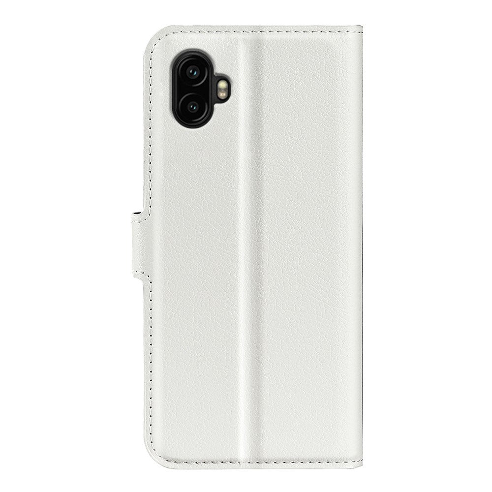 EIDERWOOD Samsung Galaxy Xcover 7 Pro Kunstlæder Flip Cover m. Kortholder & Ståfunktion - Hvid