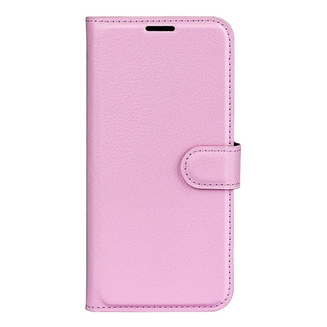 EIDERWOOD Samsung Galaxy Xcover 7 Pro Kunstlæder Flip Cover m. Kortholder & Ståfunktion - Lyserød