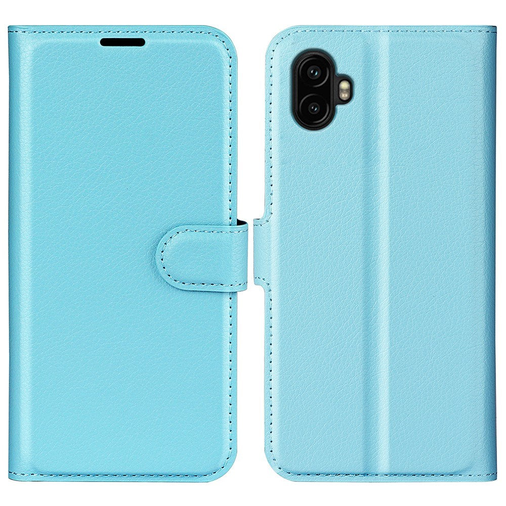 EIDERWOOD Samsung Galaxy Xcover 7 Pro Kunstlæder Flip Cover m. Kortholder & Ståfunktion - Blå