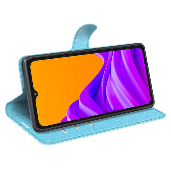EIDERWOOD Samsung Galaxy Xcover 7 Pro Kunstlæder Flip Cover m. Kortholder & Ståfunktion - Blå