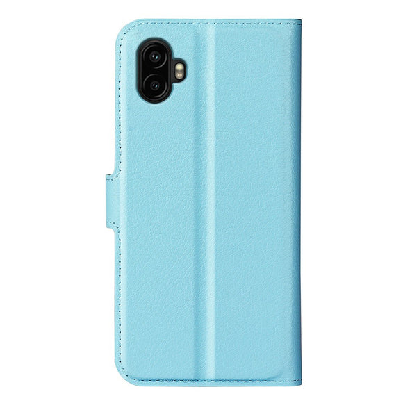 EIDERWOOD Samsung Galaxy Xcover 7 Pro Kunstlæder Flip Cover m. Kortholder & Ståfunktion - Blå