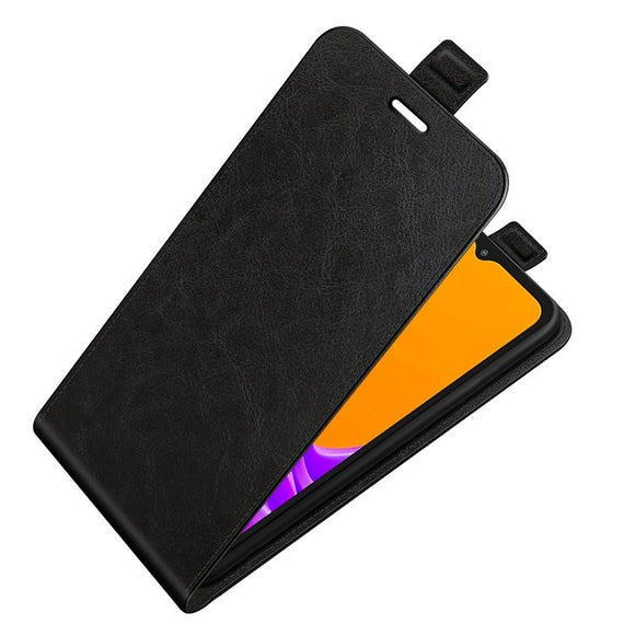 EIDERWOOD Samsung Galaxy Xcover 7 Pro Vertikalt Kunstlæder Cover m. Kortholder - Sort