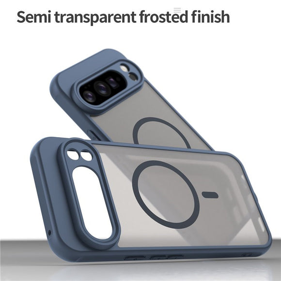 EIDERWOOD Google Pixel 10 Pro XL Hybrid Plastik Cover - MagSafe Kompatibel - Blå