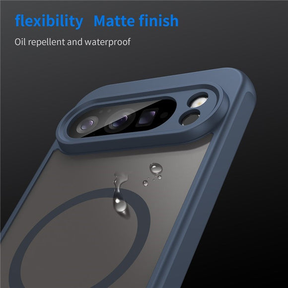 EIDERWOOD Google Pixel 10 Pro XL Hybrid Plastik Cover - MagSafe Kompatibel - Blå