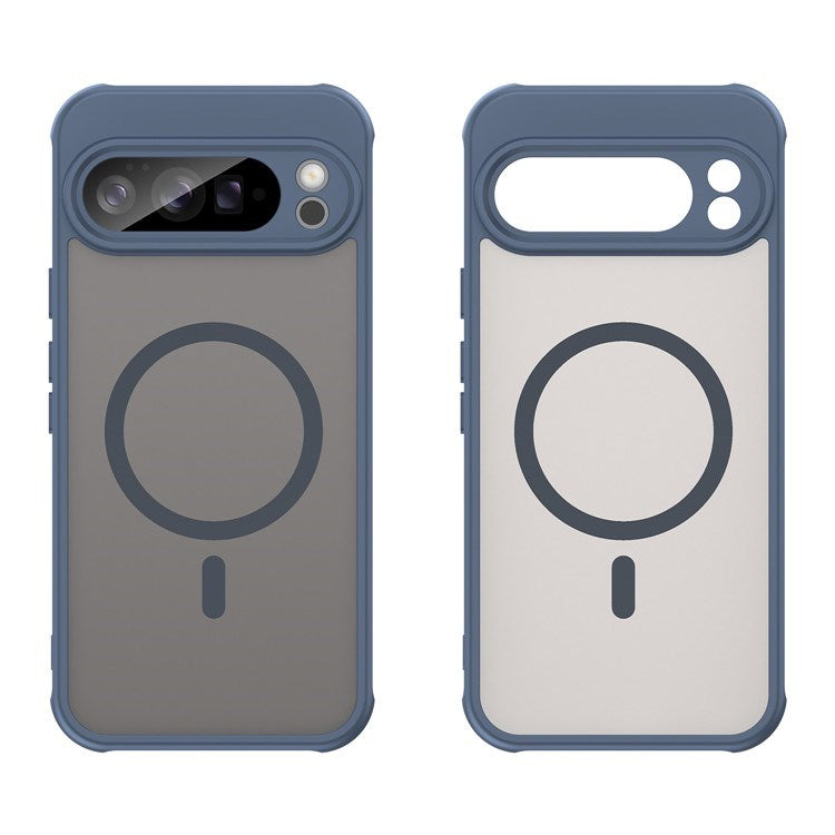 EIDERWOOD Google Pixel 10 Pro XL Hybrid Plastik Cover - MagSafe Kompatibel - Blå
