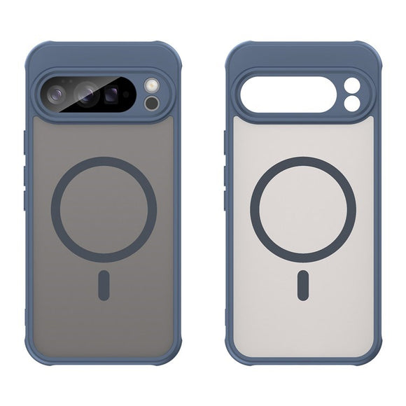 EIDERWOOD Google Pixel 10 Pro XL Hybrid Plastik Cover - MagSafe Kompatibel - Blå