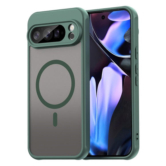 EIDERWOOD Google Pixel 10 Pro XL Hybrid Plastik Cover - MagSafe Kompatibel - Grøn