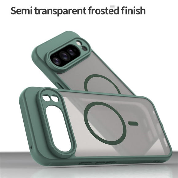 EIDERWOOD Google Pixel 10 Pro XL Hybrid Plastik Cover - MagSafe Kompatibel - Grøn