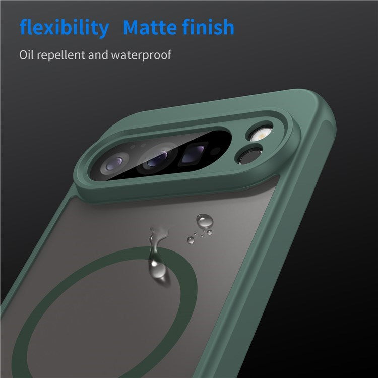 EIDERWOOD Google Pixel 10 Pro XL Hybrid Plastik Cover - MagSafe Kompatibel - Grøn