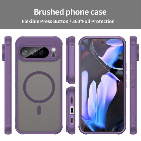 EIDERWOOD Google Pixel 10 Pro XL Hybrid Plastik Cover - MagSafe Kompatibel - Lilla