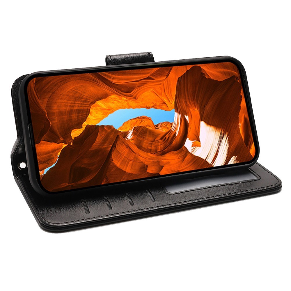 EIDERWOOD Xiaomi 15 Ultra Kunstlæder Flip Cover - Sort