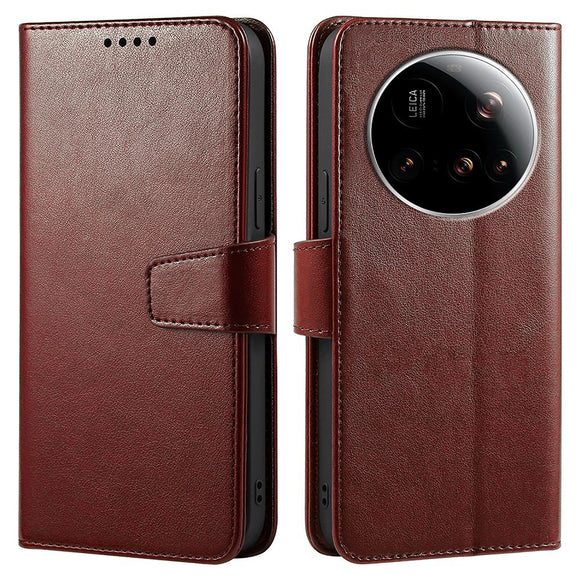 EIDERWOOD Xiaomi 15 Ultra Kunstlæder Flip Cover - Brun