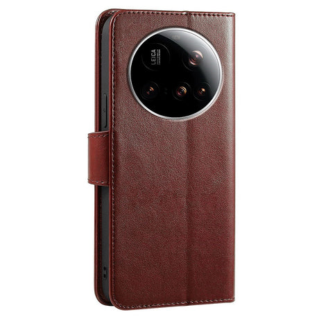 EIDERWOOD Xiaomi 15 Ultra Kunstlæder Flip Cover - Brun