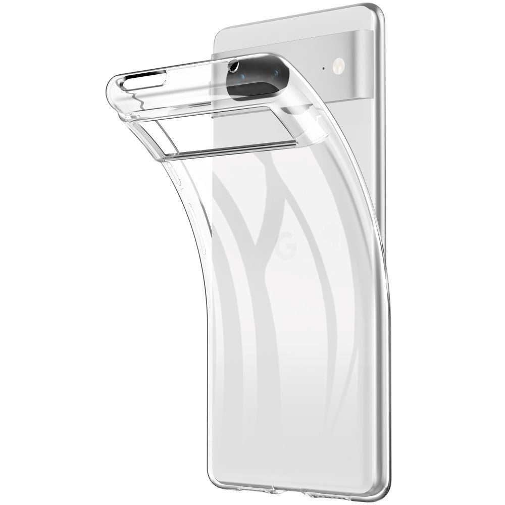 Google Pixel 7 Fleksibelt TPU Plastik Cover - Gennemsigtig