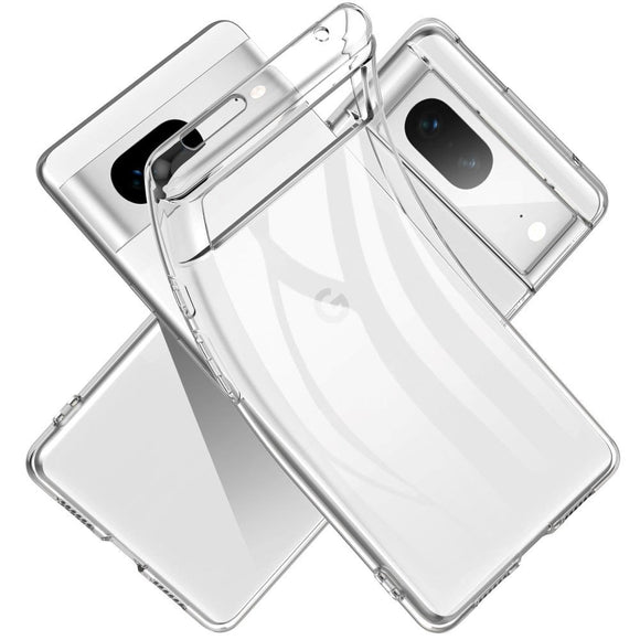 Google Pixel 7 Fleksibelt TPU Plastik Cover - Gennemsigtig