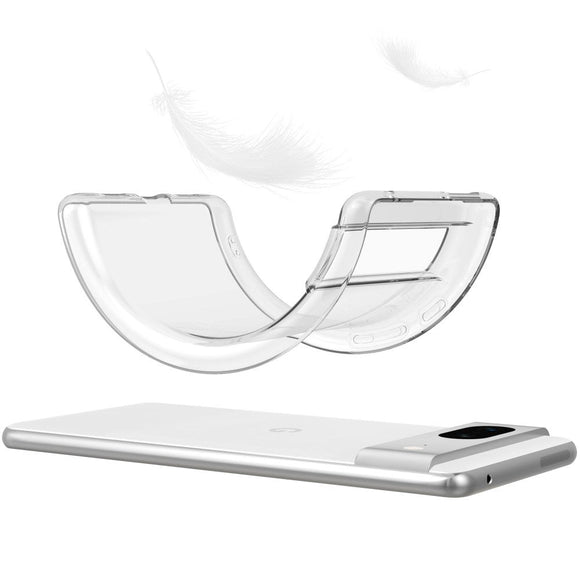 Google Pixel 7 Fleksibelt TPU Plastik Cover - Gennemsigtig