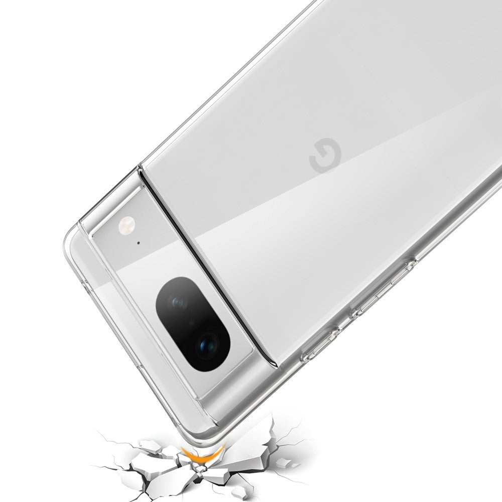 Google Pixel 7 Fleksibelt TPU Plastik Cover - Gennemsigtig