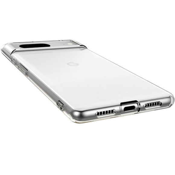 Google Pixel 7 Fleksibelt TPU Plastik Cover - Gennemsigtig