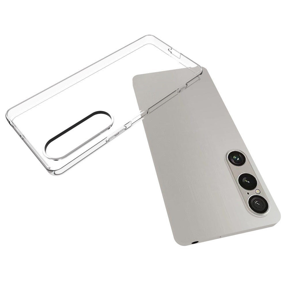 EIDERWOOD Sony Xperia 1 VII Fleksibelt Plastik Bagside Cover - Gennemsigtig