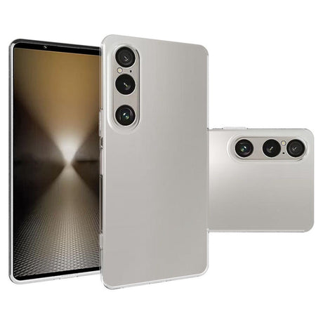 EIDERWOOD Sony Xperia 1 VII Fleksibelt Plastik Bagside Cover - Gennemsigtig