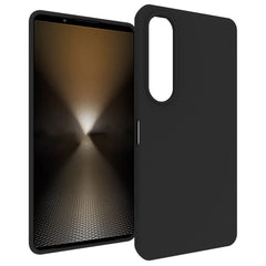 EIDERWOOD Sony Xperia 1 VII Mat Fleksibelt Plastik Cover - Sort