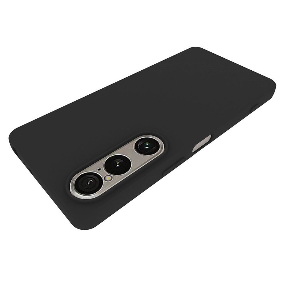 EIDERWOOD Sony Xperia 1 VII Mat Fleksibelt Plastik Cover - Sort