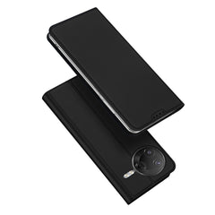 Xiaomi Poco F7 Pro EIDERWOOD Kunstlæder Flip Cover m. Kortholder & Ståfunktion - Sort