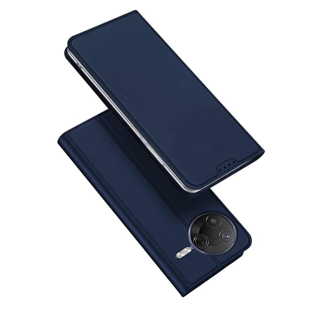 Xiaomi Poco F7 Pro EIDERWOOD Kunstlæder Flip Cover m. Kortholder & Ståfunktion - Blå