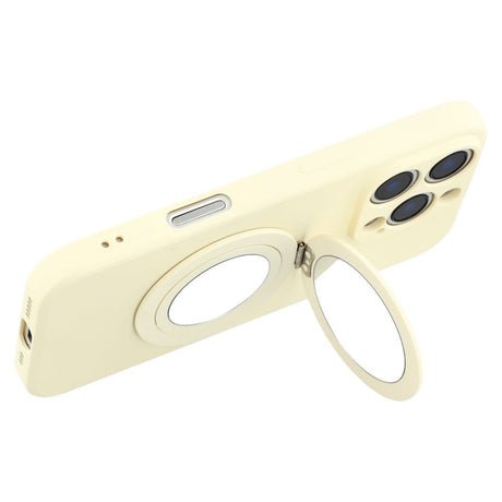 EIDERWOOD iPhone 16 Pro Hybrid Cover inkl. Kickstand m. Spejl - Hvid