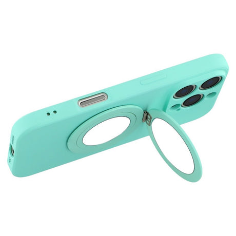 EIDERWOOD iPhone 16 Pro Hybrid Cover inkl. Kickstand m. Spejl - Neon Grøn