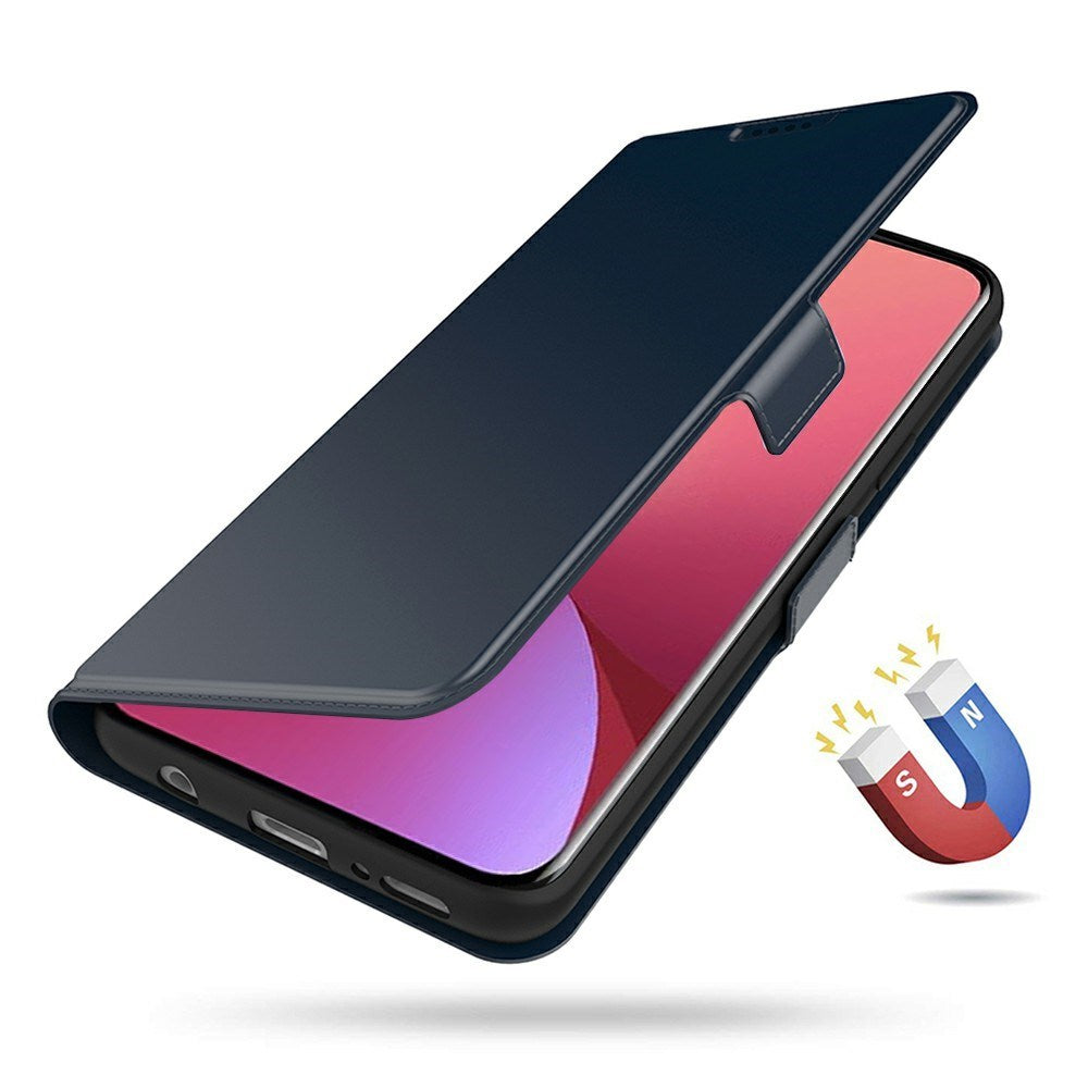 Xiaomi Poco F7 Ultra EIDERWOOD Kunstlæder Flip Cover m. Kortholder & Ståfunktion - Blå