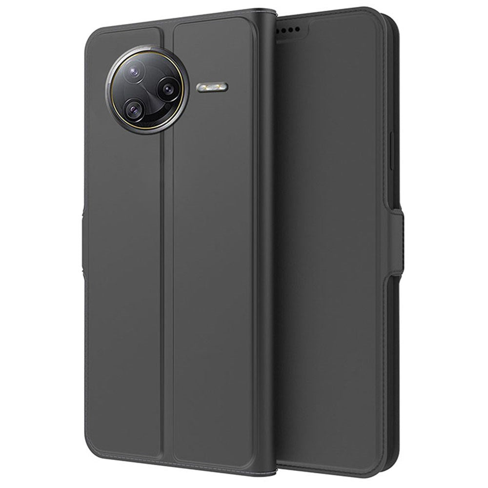 Xiaomi Poco F7 Ultra EIDERWOOD Kunstlæder Flip Cover m. Kortholder & Ståfunktion - Sort
