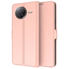 Xiaomi Poco F7 Ultra EIDERWOOD Kunstlæder Flip Cover m. Kortholder & Ståfunktion - Rose Gold