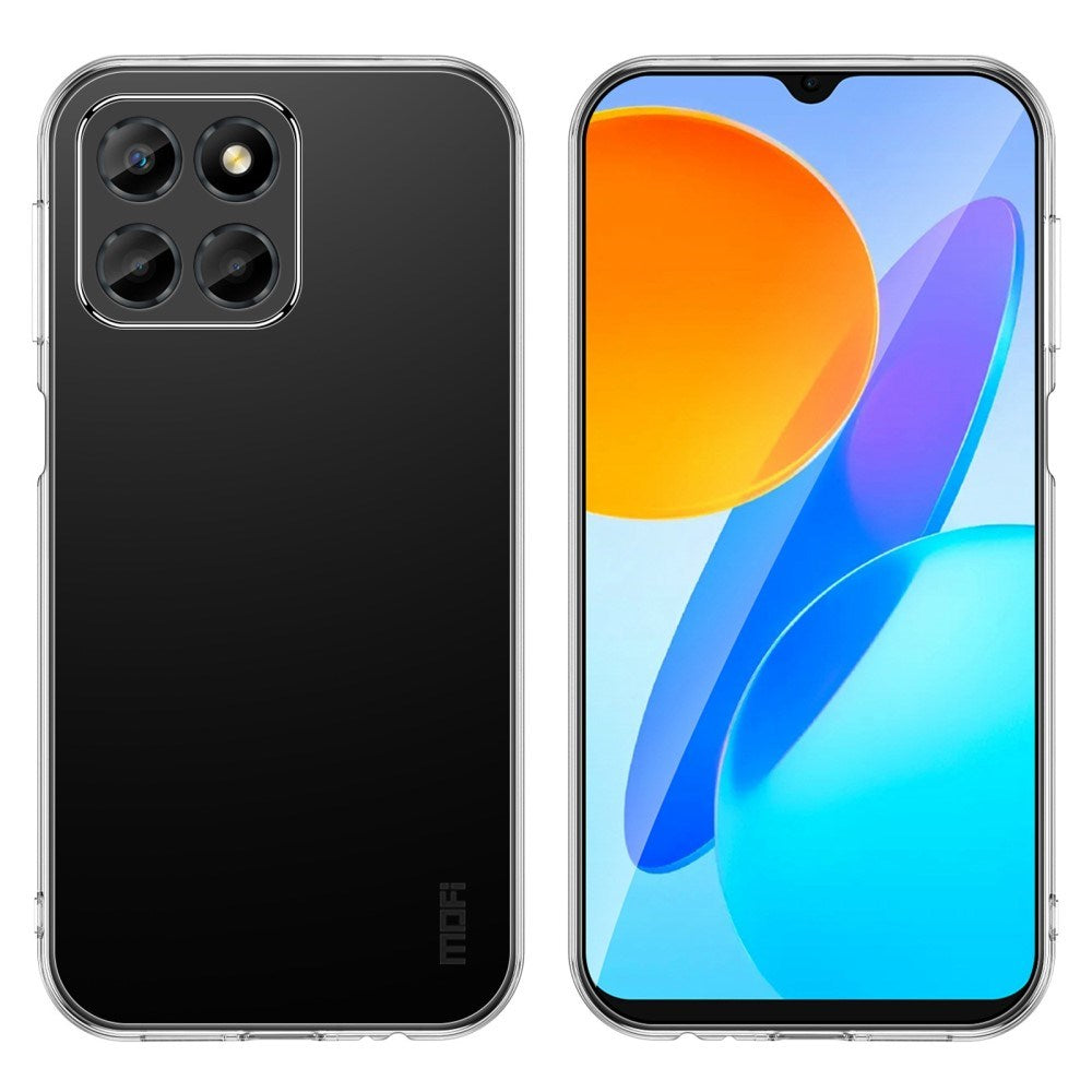 Honor X8 (5G) MOFI Fleksibelt Plastik Cover - Gennemsigtig