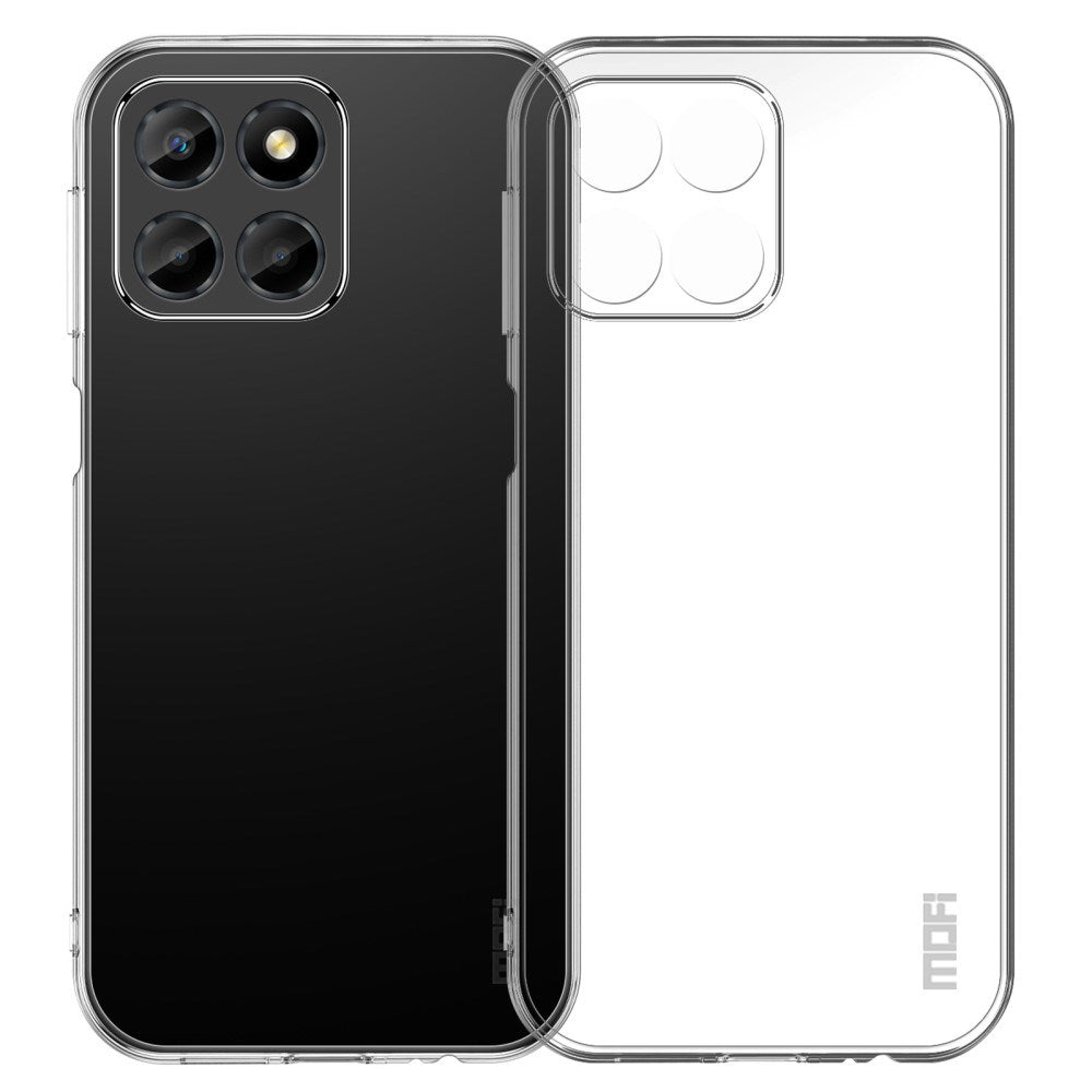 Honor X8 (5G) MOFI Fleksibelt Plastik Cover - Gennemsigtig