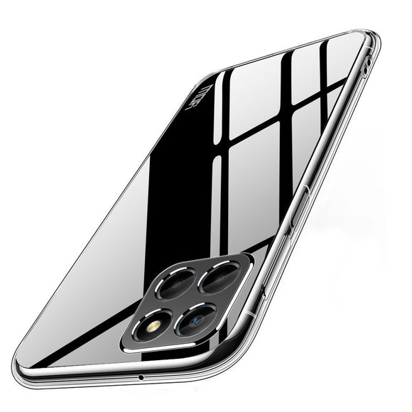 Honor X8 (5G) MOFI Fleksibelt Plastik Cover - Gennemsigtig