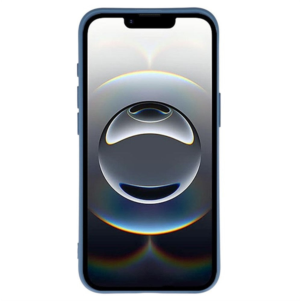 iPhone 17e / 16e Beskyttelsessæt m. Fleksibelt Plastik Cover & Skærmbeskyttelsesglas - Blå