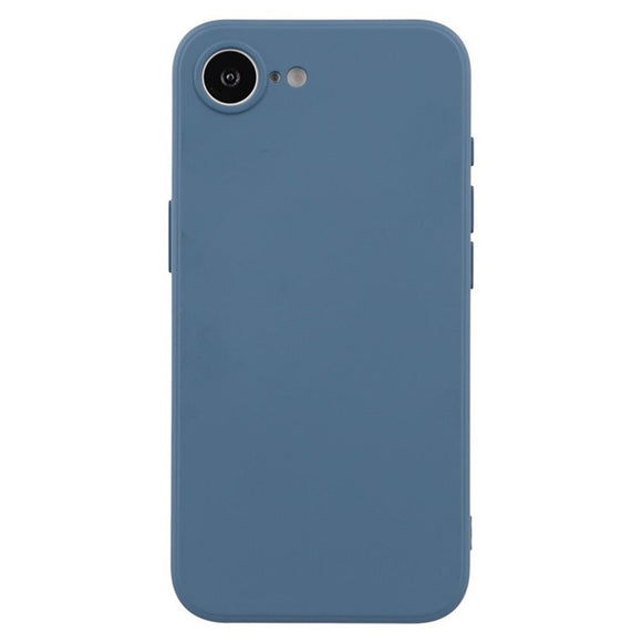 iPhone 17e / 16e Beskyttelsessæt m. Fleksibelt Plastik Cover & Skærmbeskyttelsesglas - Blå