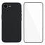 iPhone 16e Beskyttelsessæt m. Fleksibelt Plastik Cover & Skærmbeskyttelsesglas - Sort