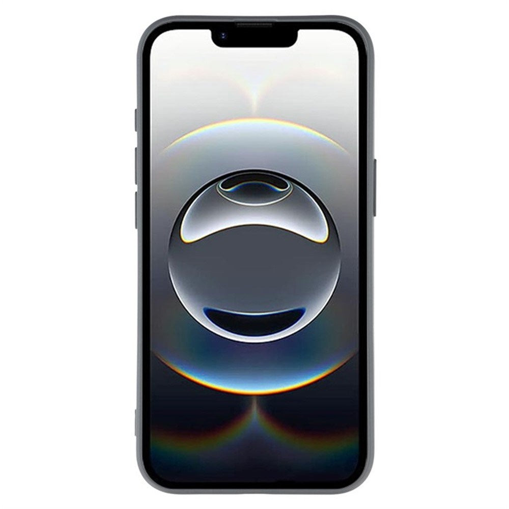 iPhone 17e / 16e Beskyttelsessæt m. Fleksibelt Plastik Cover & Skærmbeskyttelsesglas - Sort