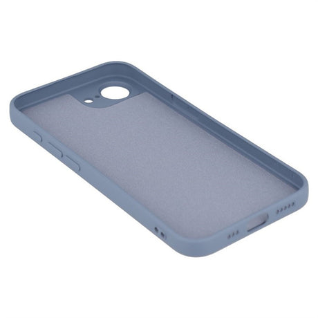 iPhone 17e / 16e Beskyttelsessæt m. Fleksibelt Plastik Cover & Skærmbeskyttelsesglas - Lavendel