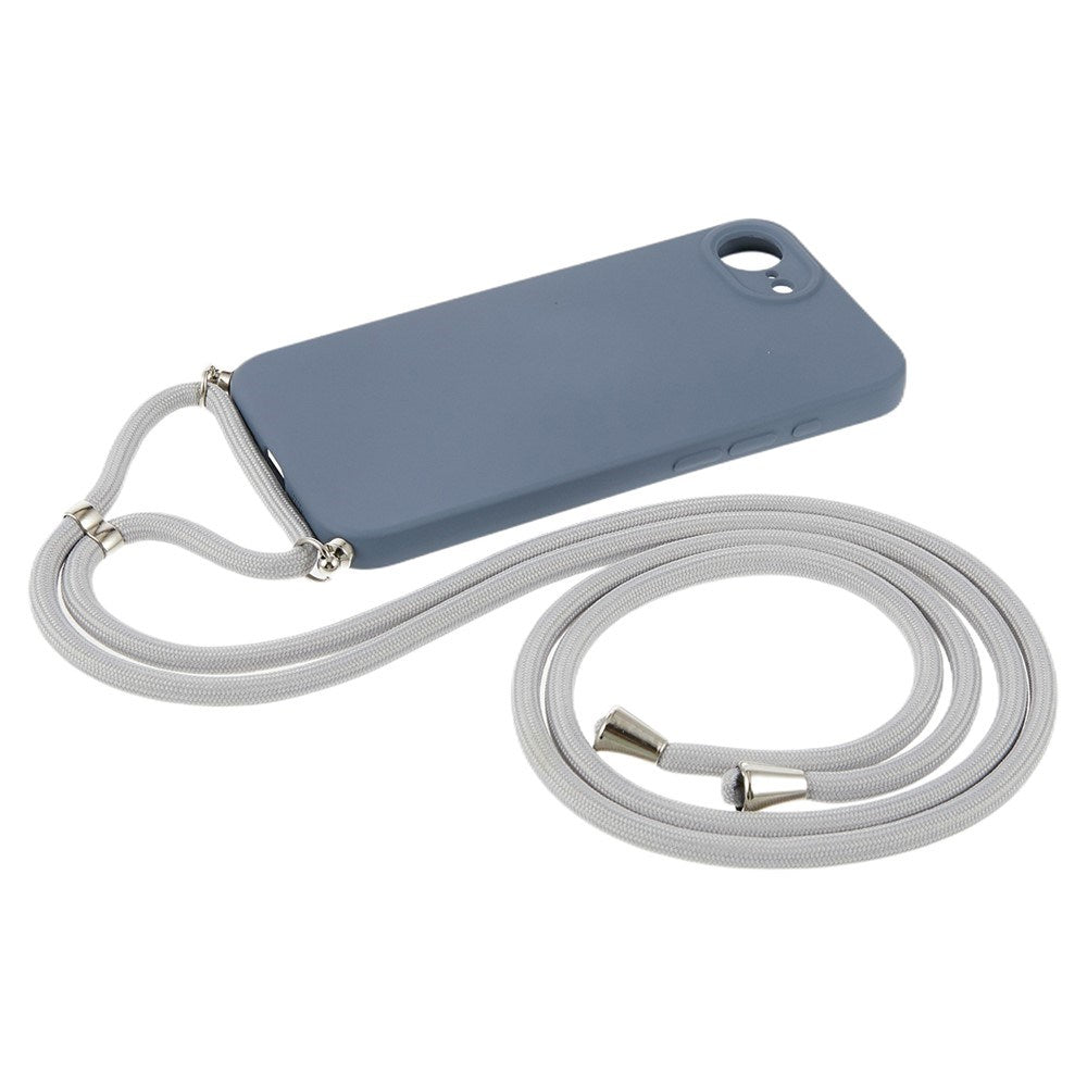 iPhone 17e / 16e EIDERWOOD Foret Fleksibelt Plast Cover m. Strop - Lavendel
