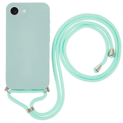 iPhone 17e / 16e EIDERWOOD Foret Fleksibelt Plast Cover m. Strop - Lyseblå