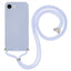 iPhone 17e / 16e EIDERWOOD Foret Fleksibelt Plast Cover m. Strop - Lyslilla