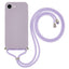 iPhone 17e / 16e EIDERWOOD Foret Fleksibelt Plast Cover m. Strop - Lilla