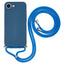 iPhone 17e / 16e EIDERWOOD Foret Fleksibelt Plast Cover m. Strop - Mørkeblå