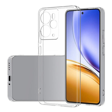 Realme 14 (5G) EIDERWOOD Fleksibelt Plastik Bagside Cover - Gennemsigtig