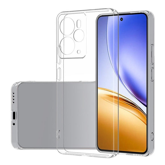 Realme 14 (5G) EIDERWOOD Fleksibelt Plastik Bagside Cover - Gennemsigtig