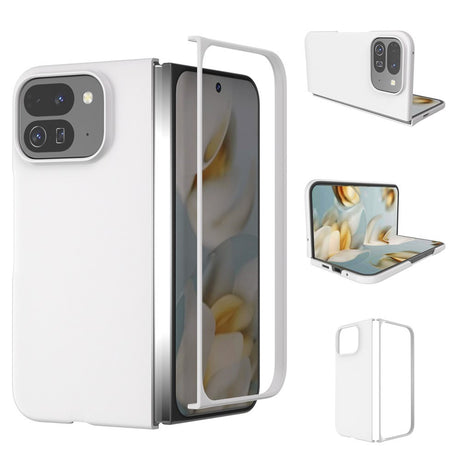 EIDERWOOD Google Pixel 10 Pro Fold Mat Hårdt Plastik Cover - Hvid