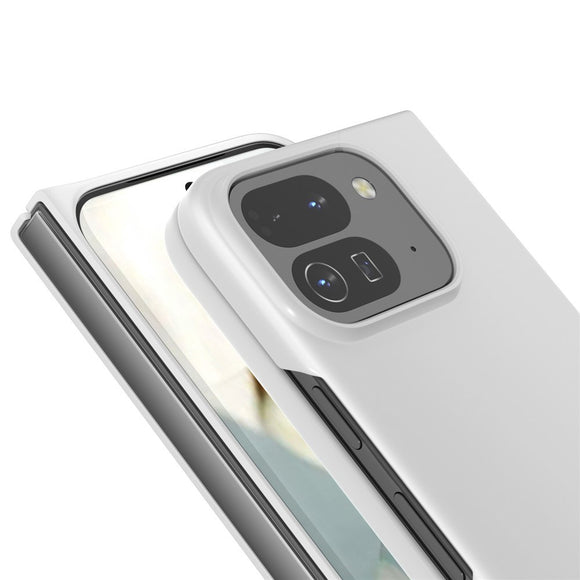 EIDERWOOD Google Pixel 10 Pro Fold Mat Hårdt Plastik Cover - Hvid